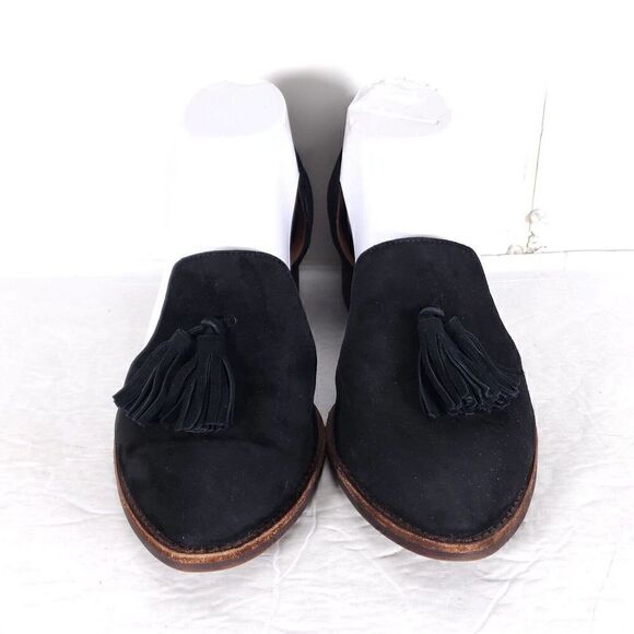 Free People Jeffrey Campbell Women's Charles US8 Suede Slip-On Tassel Loafers - Picture 4 of 15